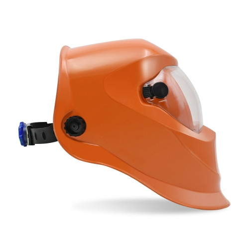 ПК фотоэлементов шлема оранжевой собственной личности затмевая сваривая автоматический затемняя защитить