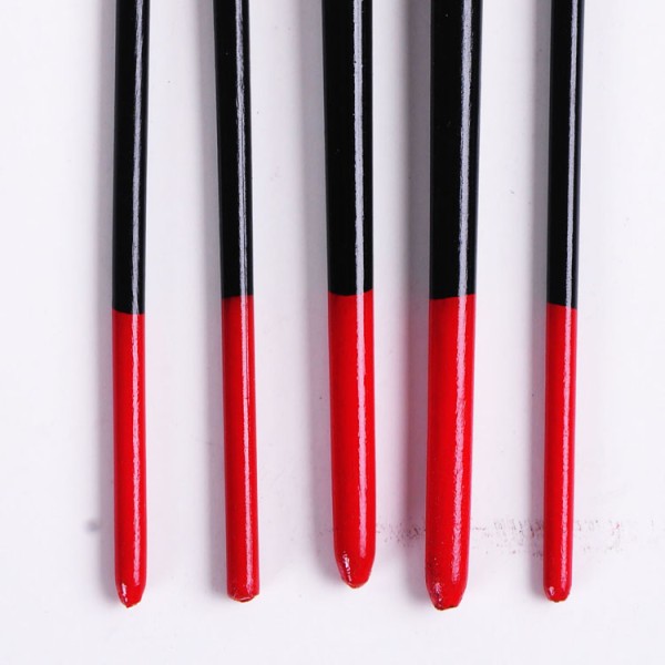 5pcs horse hair kids paint brushes wood painting artist brush