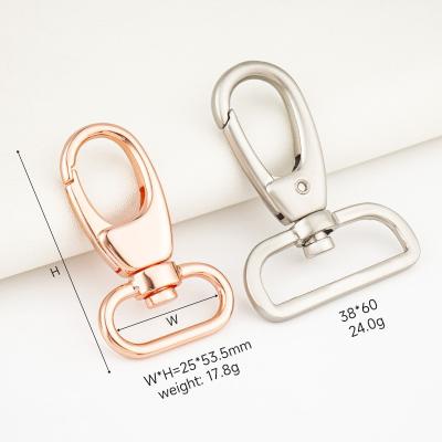 1 Metal Lobster Clasp Lanyard Strap Hook for Handbag Hardware Accessories Swivel Metal