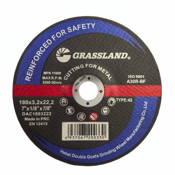7  Metal Grinding Discs for Fast and Clean Cuts in Steel and Stainless Steel 7 x 1/8 x 7/8 