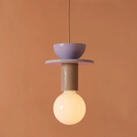 Nordic Lamp Wood LED Pendant Lights Kitchen Home Decor mini pendant lamp(WH-AP-595)