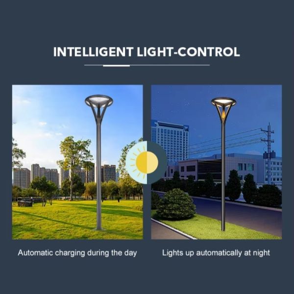 Vintage Solar LED Garden Light Weatherproof LED Solar Lights for Outdoor Decor Pathway Illumination
