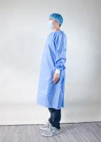 Robes jetables stériles de SMS du levier 2 d'AAMI avec la manchette tricotée
