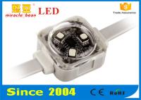 cor completa DC12V 0.75W XH6897 IC do pixel do diodo emissor de luz do RGB do tipo do feijão do milagre de 25mm