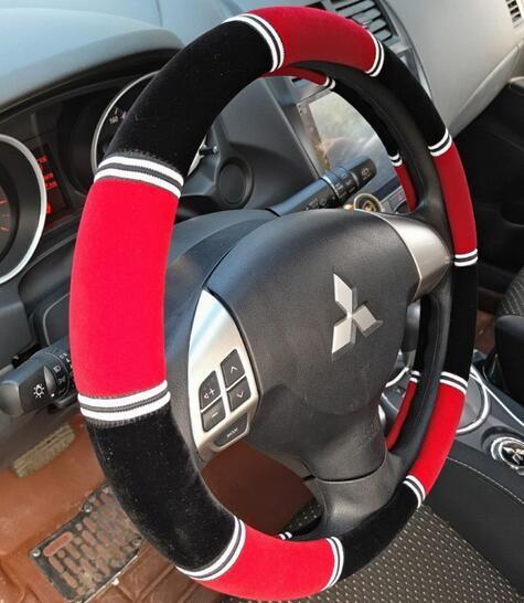 Car steering wheel cover fabric cover car steering wheel cover easy clean