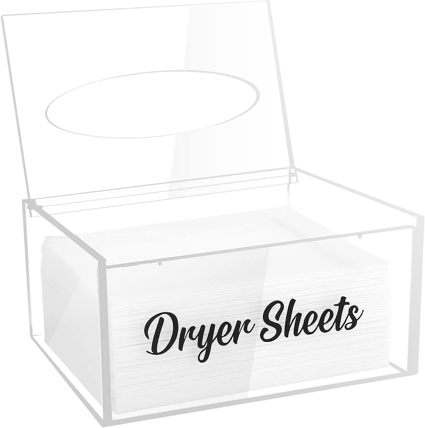 Transparent Rectangular Acrylic Display Box Size 8.66