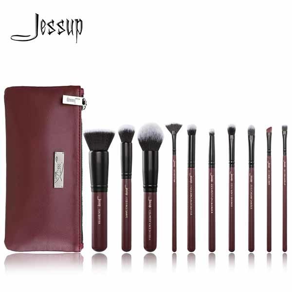 Plum Queen Basic Makeup Brushes Set Waterproof Eco Friendly Makeup Brushes