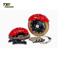 TEiRacing Ultra-haute résistance S-X 10 Pot Monoblock Caliper Grand Kit de freinage Pour 20/21/22/23/24 pouces Jante de voiture