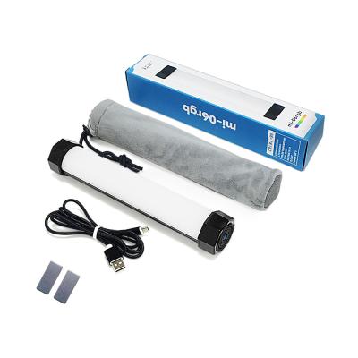 Colorful 360 Portable RGB LED Tube Light 25cm Handheld Light Wand With 14 Effects