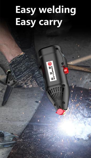 diâmetro Handheld Φ2.5mm do elétrodo de soldadura da máquina de soldadura Mini160 da tecnologia nova atual do inversor de Igbt do projeto 120amps