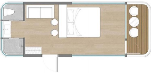 P05 Space Capsule House | Luxury Prefab Modular Home with Smart Control and Aviation-grade Aluminum Alloy Panels