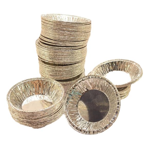 Food-grade aluminum foil 8011 Disposable bowl with customizable dimensions for food packaging