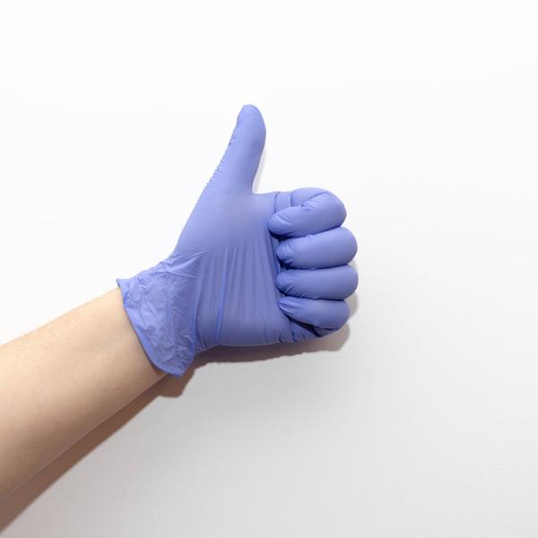 Disposable Surgical Nitrile Glove Biodegradable Bacterial Penetration Resistance