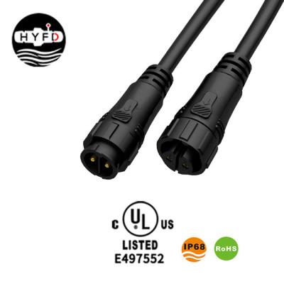 Conector circular impermeável do Pin de M19 IP68 dois