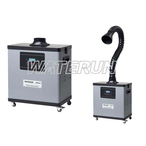 Four Wheels Portable Chemical Fume Extractor System For Purification , High Efficiency