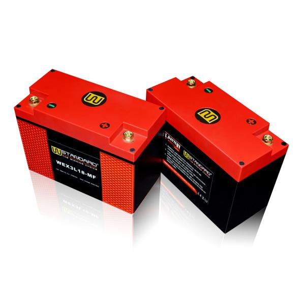 Motorcycle Lithium Battery WEX3R14-MF UNIVERSAL USE: WTX12-BS