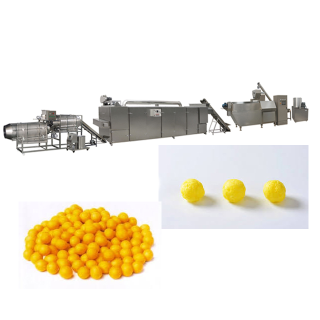 Snack Prcess Line Maize Puff Making Machine Full Life Service Puff Extruder Machine