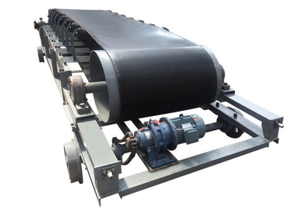 V Type Reversible Belt Conveyor , Heavy Duty Conveyor Belt Variable Speed Drive