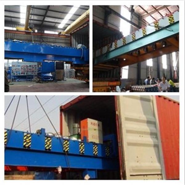 Blue Color C Z Purlin Roll Forming Machine No.45 Steel Coated With Chromed Treatment