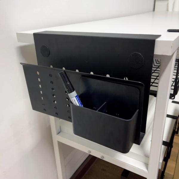 Столовой организатор Хранение под столом Стальной висячий организатор с многофункциональным дизайном