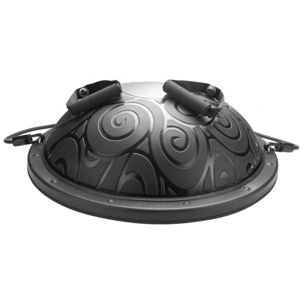 Gym fitness high quality PVC Exercise 58cm diameter Stability Half Pilates Balance Yoga Ball