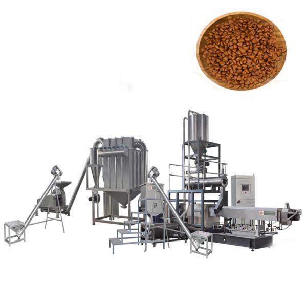 150KW automático completo Cat Pet Feed Production Line 25*2.5*3.5m de aço inoxidável