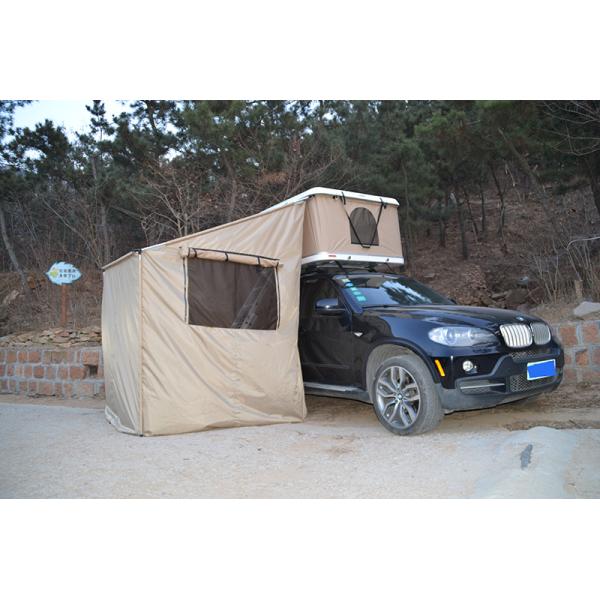 Four-season Hard Shell Roof Top Tent with Annex Easy to Set Up and Spacious Design