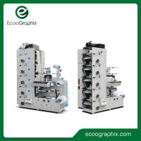 Impresoras flexográficas de etiquetas de papel térmico autoadhesivas automáticas 60m/min