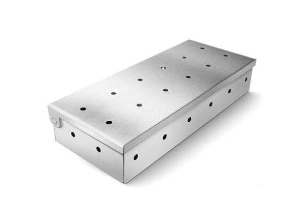 Rectangle 23*10.5cm 304 Stainless Steel Wood Pellet BBQ Smoke Box