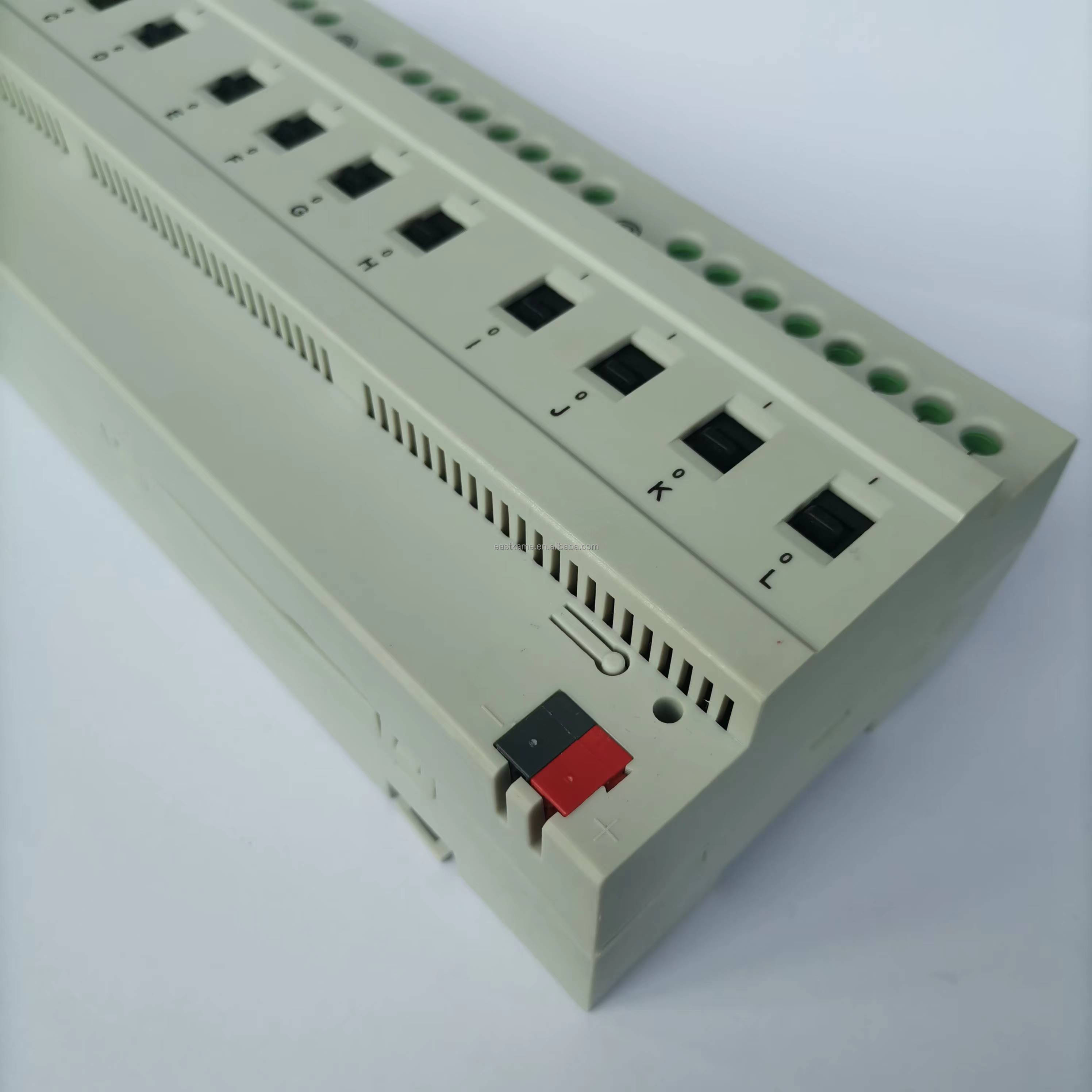 2024  New Release KNX Secure Switch Actuator Home Automatio Smart Home Intelligent System 16A 12 Channel KNX Switch Actuator