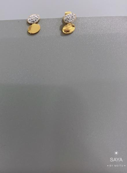 Custom Stainless Steel Jewelry Set Gold Necklace And Earring Set