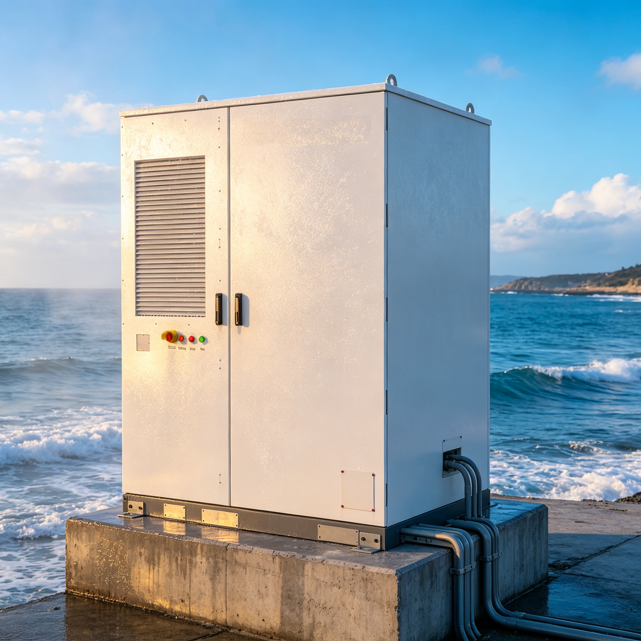 418kWh Liquid Cooling Energy Storage Cabinet with 200kW PCS for Port Shore Power