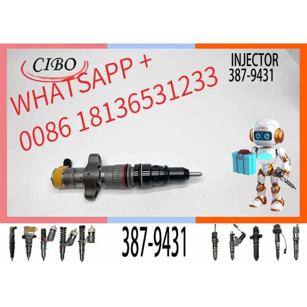 Hot Sale Diesel Engine Parts 387-9433 387-9434 10R-7222 387-9431 254-4330 C9 Fuel Injector For 330D 336D Excavator