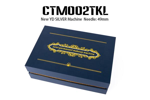 New YD Silver Digital  Permanent Makeup Tattoo Machine Kit with No Noise