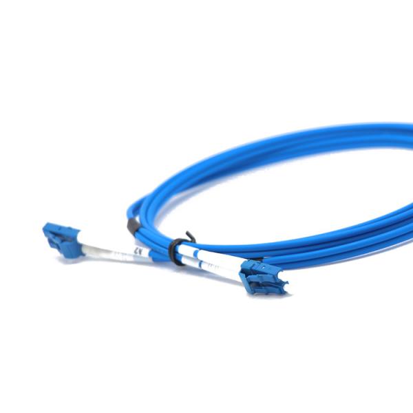 LC UPC-LC UPC Zipcord Jumper Optical Fiber Cable Armored Duplex