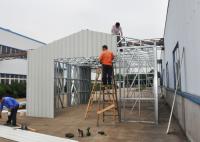 Quadro de aço de calibre leve pré-fabricados para estacionamento de automóveis em metal