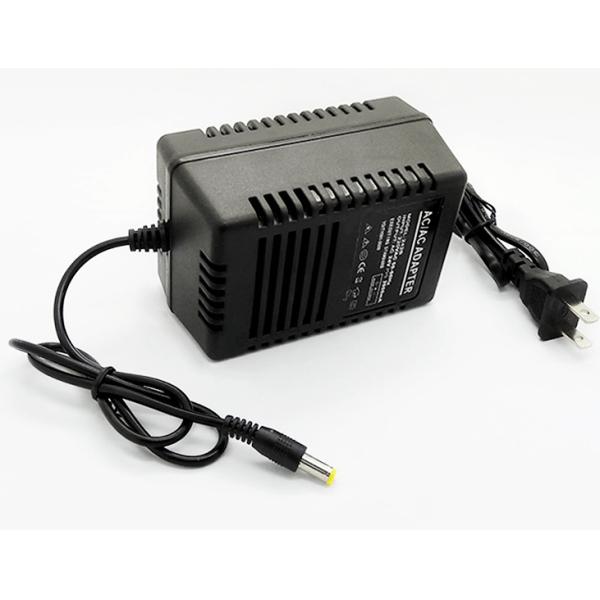 Single Phase AC to AC 24V 2A Linear Electric Power Transformer with 5.5*2.1 DC
