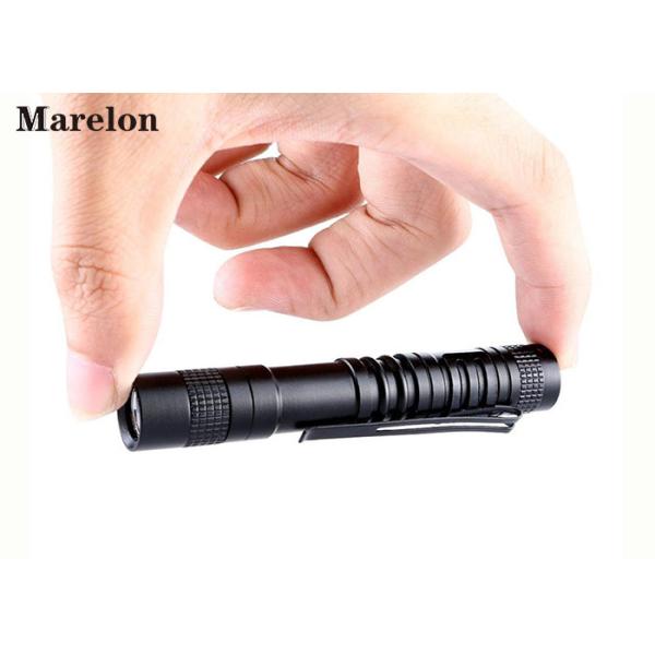 Outdoor LED Emergency Flashlight Laser Engrave Logo For Night Lighting