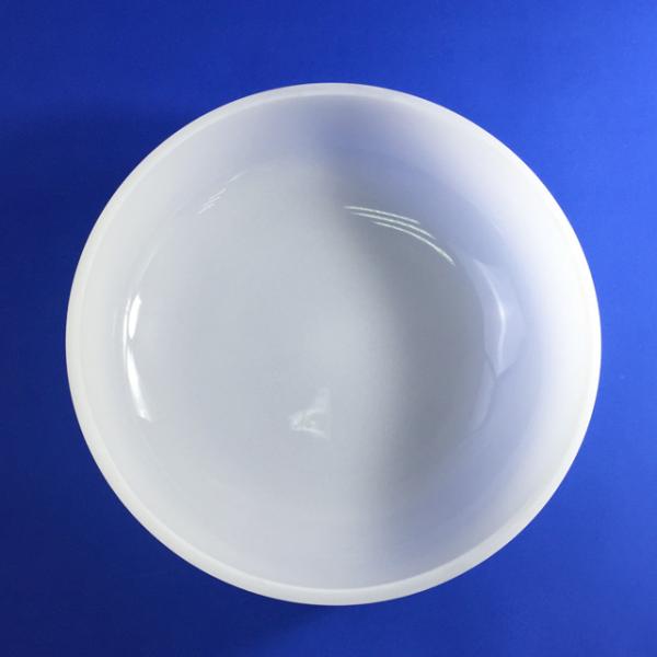 99.99% Quartz Crucibles Opaque Fused Silica Transparent For Lab