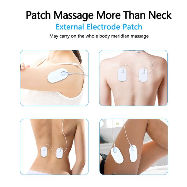 White Color Cervical Vertebra Massager , Neck Shoulder Massager Strong Toughness