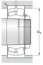23260CACK/C3W33 Латунная клетка с сферическим роликовым подшипником 23260CC 300x540x192 мм