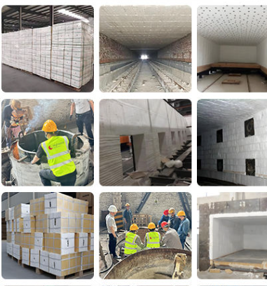 1260°C 1430°C High Temperature Ceramic Fiber Modules For Industrial Furnaces