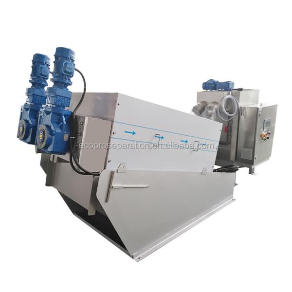 Screw Press Sludge Dewatering Machine for Industrial Wastewater Treatment