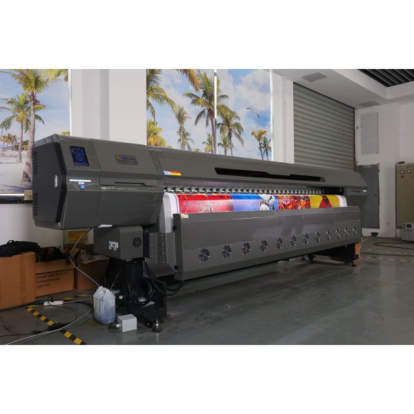 Industrial Digital Printing Wide Format Solvent Flexible Banner Canvas Printer Inkjet Plotter C8 PLUS 8head Industrial Printer