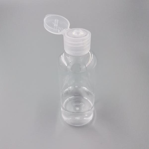 Round Clear Flip Up 20 / 410 Plastic Bottle Caps