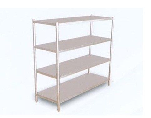 хранение нержавеющей стали 4/5 ярусов Shelves покрынный порошок стеллажей для выставки товаров металла