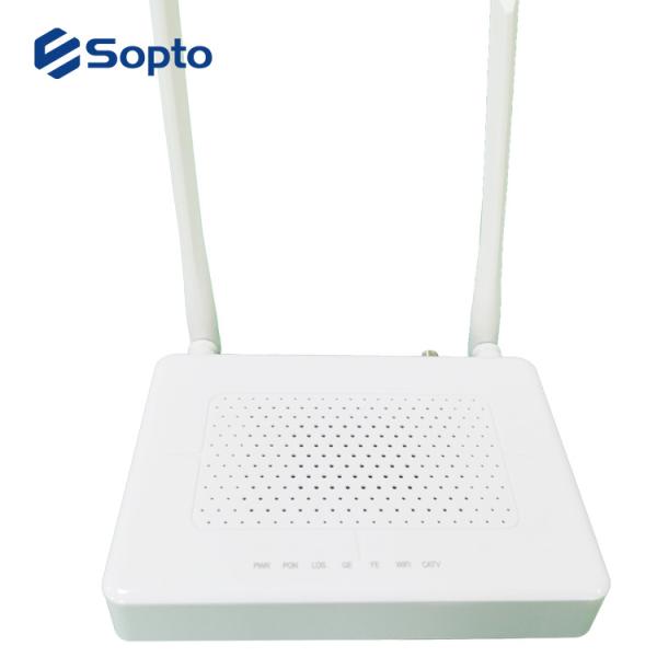 2.4GHz WIFI CATV Type ONU GPON Equipment Single Fiber For FTTH