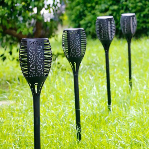 Факел IP65 PSE пламени украшения сада солнечный мелькая одобрил