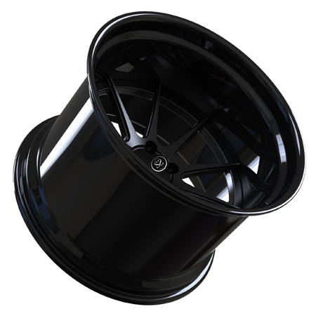 Les jantes forgées en aluminium Chrome de pièces d'auto roule 21 22 pouces 5X112 5X114.3 5X120 5X130