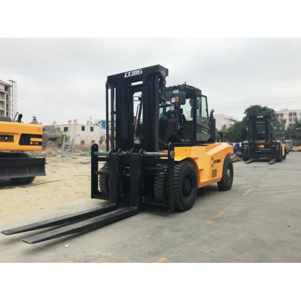 Factory Workshop Diesel Forklift Truck 15 Ton Capacity 1800mm Fork Length